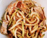 ピリ辛ごまみそ混ぜうどん作り方8写真
