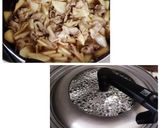 食べるラー油をのせて♪がっつり豚バラ大根作り方4写真