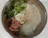 おから＋マヨ*にきゅうり＋玉ねぎのサラダ作り方8写真