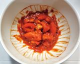 相葉マナブ☆冷製トマト味噌うどん作り方3写真