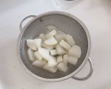 大根と牛すじの煮込み作り方1写真