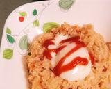 セブン飯　温玉ミネストローネごはん作り方3写真