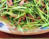 ベーコンと豆苗のニンニク炒め♪作り方21写真
