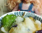 リカちゃん♡ナスピーマン揚げおろしびたし作り方10写真