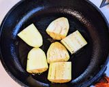 茄子と厚切りベーコンのトマトスパゲッティ作り方3写真