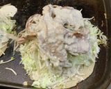 小麦粉不使用！広島お好み焼き作り方6写真
