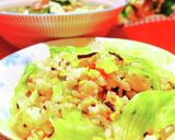 塩昆布とレタスの和風チャーハン作り方6写真