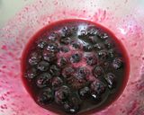 冷凍ブルーベリーで★かき氷シロップ作り方1写真