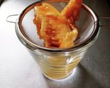捨てないで！メロンのわたでミルクメロン☆作り方1写真