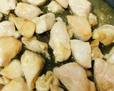 鶏肉の簡単丼●鶏肉のみりん＆しょうゆ丼作り方2写真