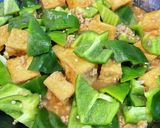 ピーマンたっぷり＊厚揚げで簡単カレー麻婆作り方5写真