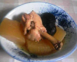 節約して美味しい♡大根の皮の炒め物作り方1写真