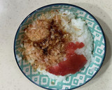 我が家の定番！梅しょう油おかかおにぎり作り方1写真