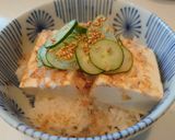 お豆腐丼作り方4写真