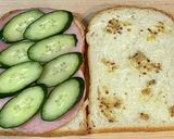 手作り山食パンdeハムサンド作り方4写真