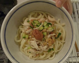 梅きゅうり納豆ささみのさっぱりうどん♪作り方6写真