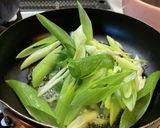 長ネギであま〜いほうれん草の豆乳スープ作り方2写真