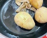 越冬じゃがといぶりがっこのポテトサラダ作り方4写真
