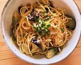 楽チン！ナスと納豆の冷製パスタ作り方5写真