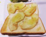 りんごトースト作り方5写真