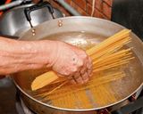 やんばる風！イカ墨パスタ作り方1写真