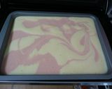 いちごのマーブルロールケーキ作り方7写真