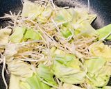 塩辛イカ焼きそば作り方1写真