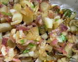 焼きナスと鶏もも肉　大葉と茗荷のタレ作り方4写真