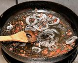 やんばる風！イカ墨パスタ作り方7写真