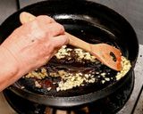 やんばる風！イカ墨パスタ作り方6写真