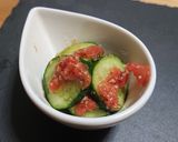暑い夏に！きゅうりの梅肉和え作り方1写真