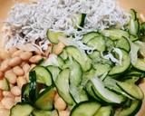 しらすと大豆のサラダ作り方2写真