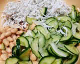 しらすと大豆のサラダ作り方2写真
