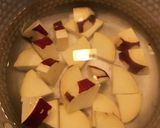 さつまいものバターコンソメスープ作り方1写真