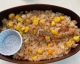 令和四年6月30日　とうもろこしご飯弁当作り方1写真
