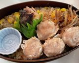 令和四年6月30日　とうもろこしご飯弁当作り方3写真