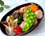 令和四年6月30日　とうもろこしご飯弁当作り方5写真
