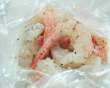 殻なしで食べやすいガーリックシュリンプ作り方3写真