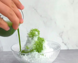 冷凍白玉で簡単！本格抹茶の白玉かき氷作り方4写真