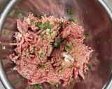ハーブ豚ひき肉・野菜・チーズの重ね焼き作り方1写真