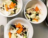 肉無豆腐茄子椎茸簡単ビビン麺味八宝菜風作り方9写真