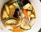 肉無豆腐茄子椎茸簡単ビビン麺味八宝菜風作り方14写真