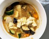 肉無豆腐茄子椎茸簡単ビビン麺味八宝菜風作り方16写真