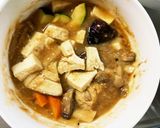 肉無豆腐茄子椎茸簡単ビビン麺味八宝菜風作り方18写真