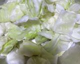 キャベツの塩ダレ和え作り方1写真