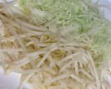オムキャベもやし作り方1写真