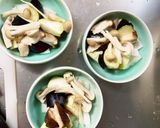 根菜茄子肉無し甘酢照り焼き味温野菜サラダ作り方11写真