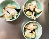 根菜茄子肉無し甘酢照り焼き味温野菜サラダ作り方12写真