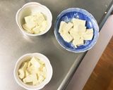 レンジ肉無豆腐ケチャップ丼味野菜炒め作り方2写真