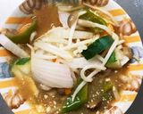 全てレンジもやし入簡単トンテキ味甘酢酢豚作り方13写真